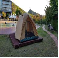 청풍유스호스텔 야외물놀이장 및 캠핑용 야영데크 운영 기사 이미지