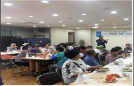 전농2동 주민자치회, 말복맞이 전복 삼계탕 나눔 행사 및 장수사진 촬영 개최 기사 이미지