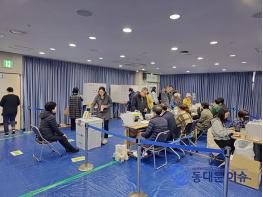 제22대 국회의원선거, 사전투표율 전국 31.28%...동대문구 31.91% 기록 기사 이미지