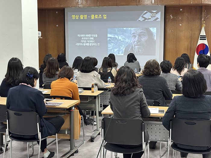 동대문구, 영상 편집 툴 ‘캡컷’ 활용 교육 실시 기사 이미지