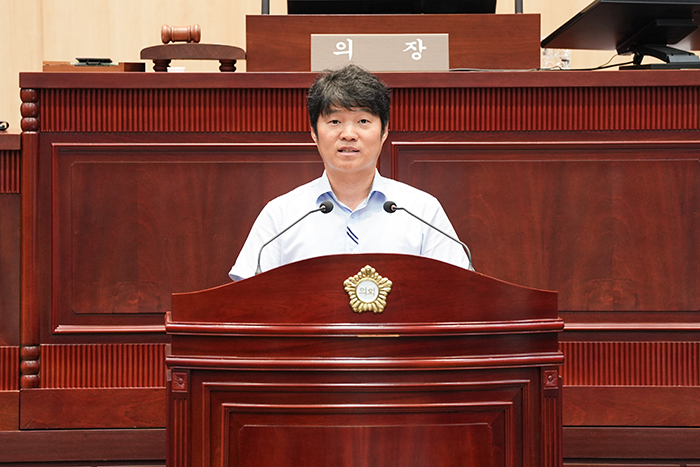 장성운 구의원, ‘졸속행정 벽화 재정비 및 동대문페스티벌의 정체성 문제’ 등과 관련하여 5분 자유발언 기사 이미지