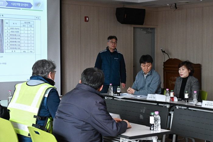 심미경 서울시의원, 동부간선도로 지하화 공사 소음 문제 해결 위해 현장 행보 기사 이미지