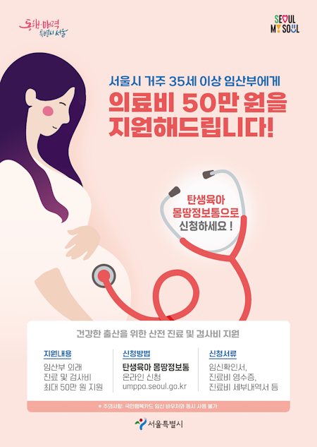 서울시, 전국 최초 ‘35세 이상 임산부 의료비 지원’…2026년 확대 강화 기사 이미지