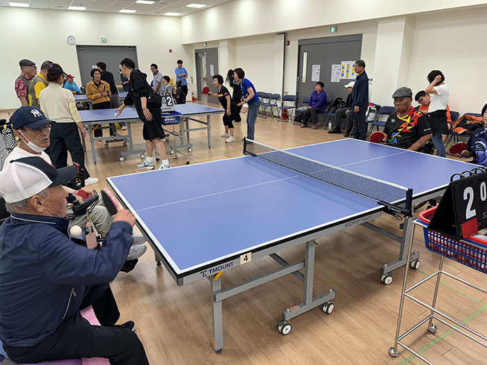 동북권 장애인 ‘어울림 탁구대회’…휠체어 복식 첫 도입