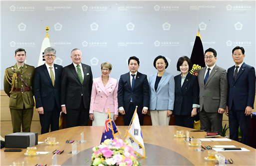 이의안 서울시의원, 호주 NSW주 총독과 여성 리더십 논의