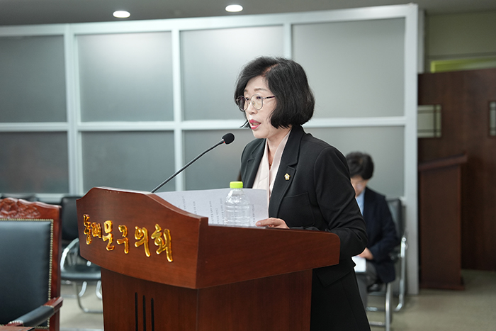 이도연 동대문구의원, 백일해 예방접종 지원 배우자까지 확대 추진