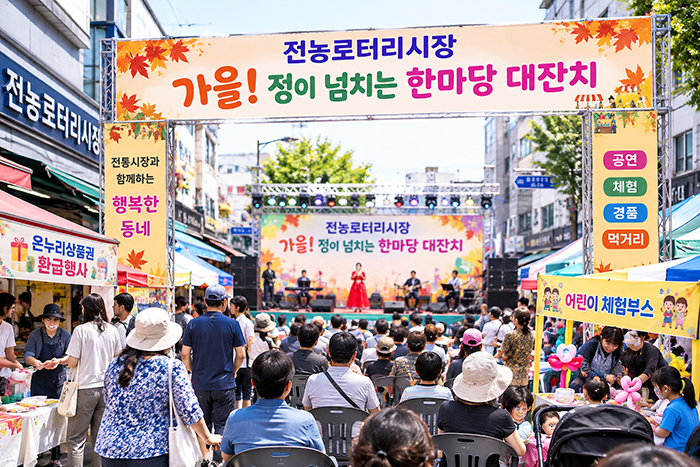 전농로터리시장, 24일 한마당 잔치…온누리상품권 쏜다!