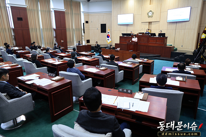 동대문구 사업비 줄줄이 이월…왕산로 조명 집행률 3.2%